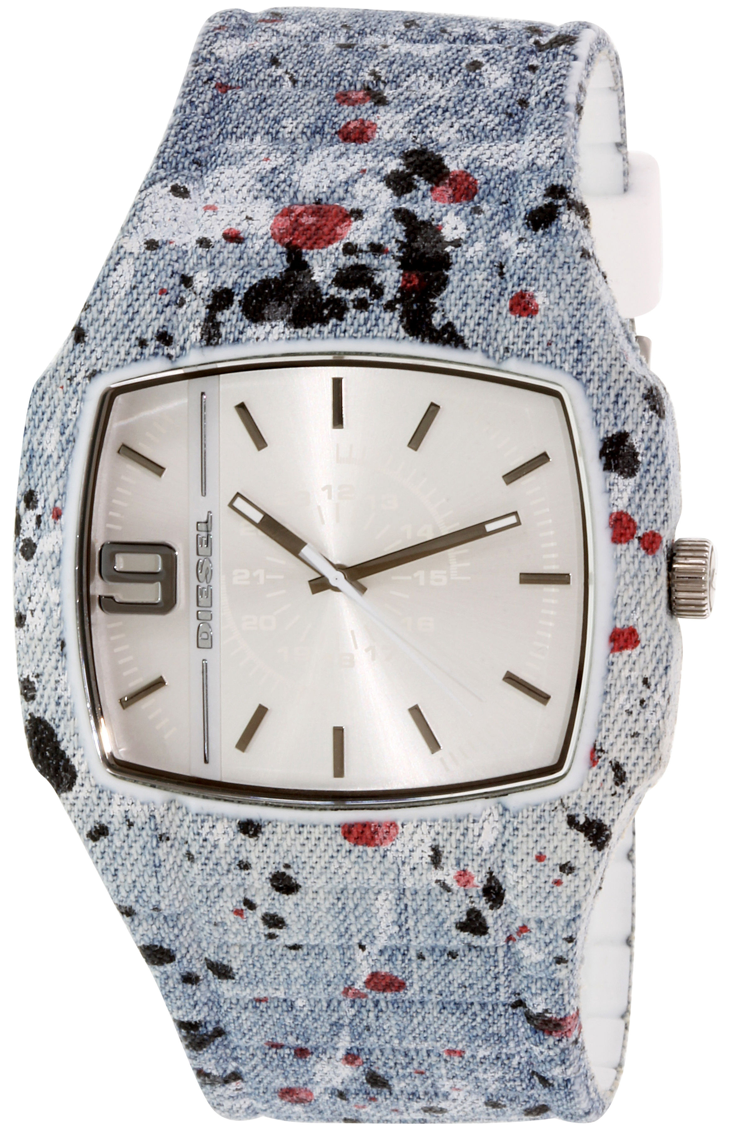 Diesel Men's Trojan Blue Silicone Watch DZ1685