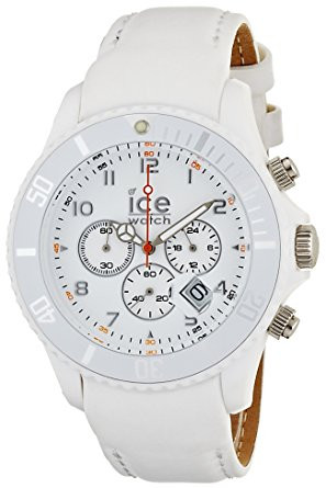 Ice-Watch Unisex White Dial Plastic Strap Watch CL.WE.U.P.09