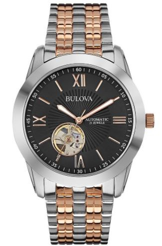 Bulova Men's Marine Star Two Tone Watch 98A144