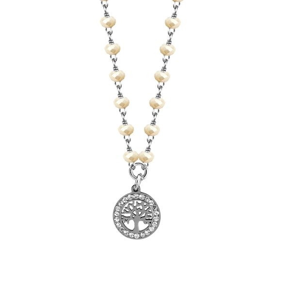  Boccadamo Mya Collection Inkanto Silver Tone Tree Of Life Pendant Necklace