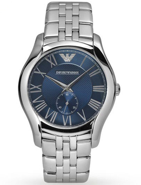 Emporio Armani Men's Classic Blue Dial Watch AR1789