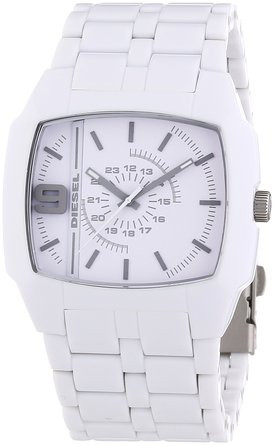 Diesel Men's Silver Dial White Watch DZ1548  