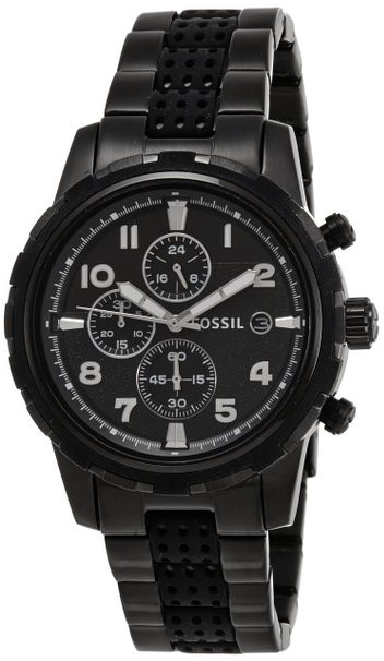 Fossil Men's Dean Black Watch FS4902