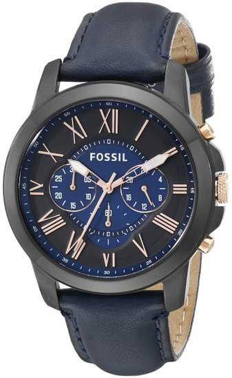 Fossil FS5061 Grant For Men Dial Chronograph Watch