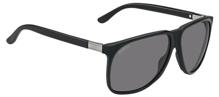 Gucci Unisex Oversized Full Rim Black Sunglasses GG 1002/S 807/3H