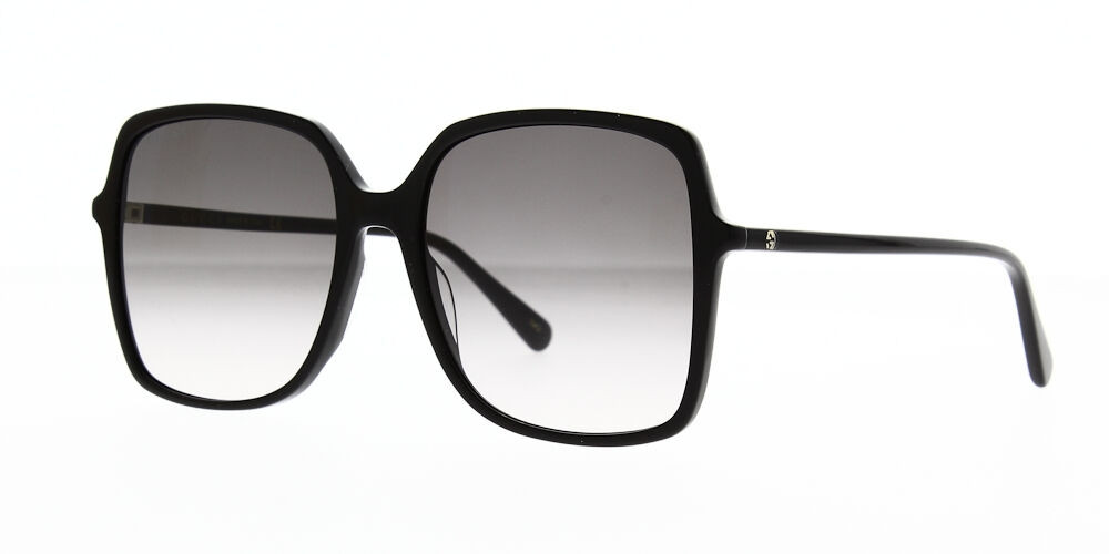 Gucci Women's Oversized Full Rim Black Frame Sunglasses GG0544S-001-57