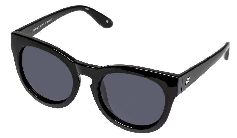 Le Specs Jealous Games Black Cat-Eye Sunglasses LSP2002217