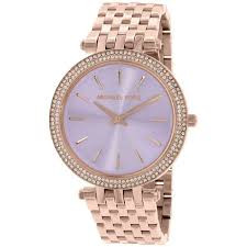 Michael Kors MK3400 Women's Rose Gold Stainless-Steel Quartz Watch