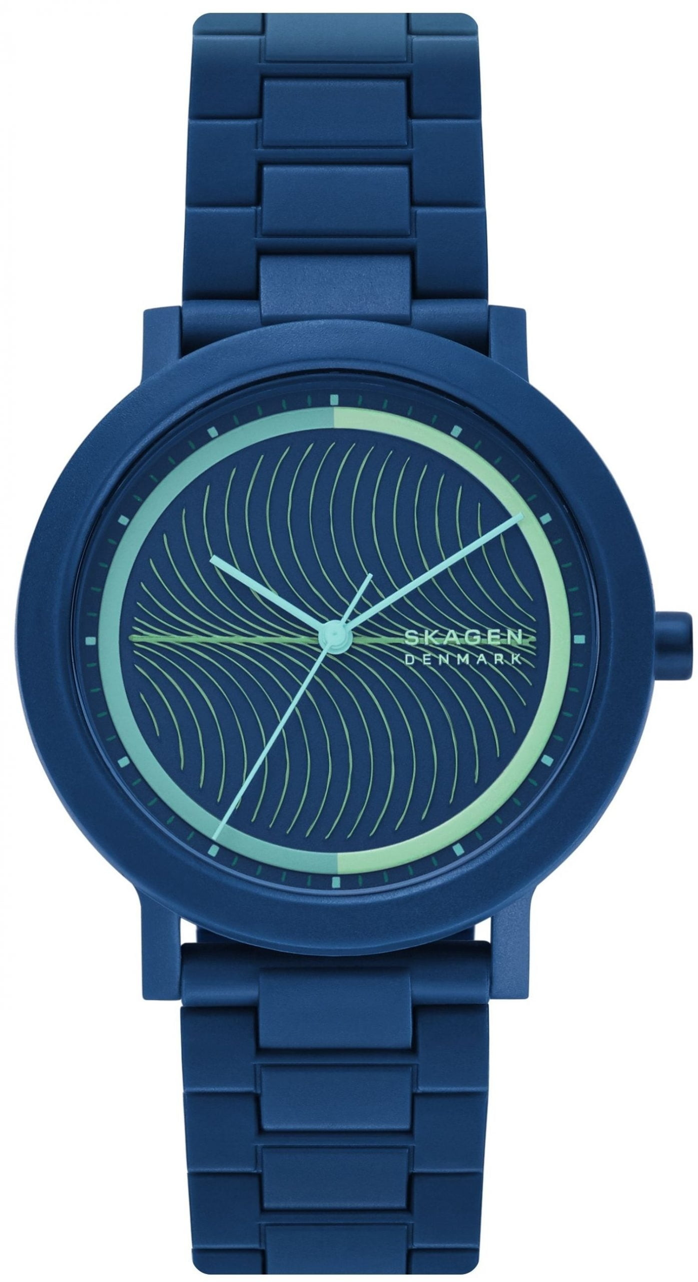 Skagen Men's Aaren Ocean Blue Plastic @Tide Ocean Material Watch SKW6770
