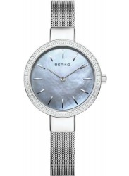 Bering Women's Classic Mother of Pearl Dial Stainless Steel Watch 16831-004