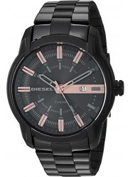 Diesel Men's Armbar Black Dial Black Stainless Steel Watch DZ1767