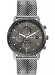 Fossil Men's Minimalist Chronograph Grey Dial Watch FS5944 