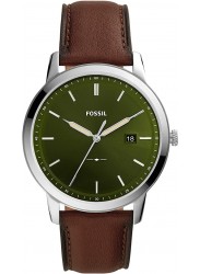 Fossil Men's The Minimalist Solar Powered Green Dial Watch FS5838