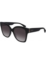 Gucci Women's Cat Eye Full Rim Black Frame Sunglasses GG0459S-001-54