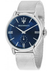Maserati Men's Epoca Blue Dial Silver Mesh Watch R8853118006