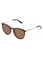 Le Specs Oh Buoy Tortoise/Gold Round Sunglasses LSP2102317