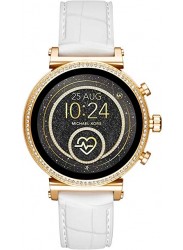 Michael Kors Women's Access Sofie Heart Rate White Silicone Smartwatch MKT5067