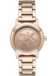 DKNY Women's Tompkins Rose-Gold Dial Rose Gold-Plated Watch NY8877 