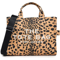 MARC JACOBS Women's The Cheetah-Print Logo Medium Tote Bag 2R4HTT002H03-002