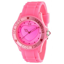  Ice Watch Women's  Ice Love Pink Dial Pink Silicone Watch LO.PK.U.S.10