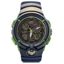 Lee Cooper Men's Originals Digital Black Dial Blue Rubber Watch ORG05406.929