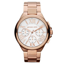Michael Kors Women's Camille Rose Gold Tone Stainless Steel Watch MK5757