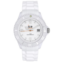 Ice Watch Unisex Ice White White Dial Silicone SI.WE.U.S.09 
