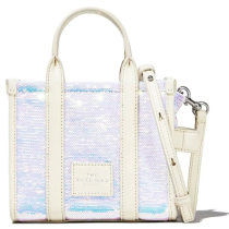 MARC JACOBS Women's The Sequin Mini Tote Bag in Purple/Multi H022M06RE22-961