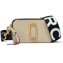 MARC JACOBS Women's The Snapshot Bag in Beige Multi 2S3HCR500H03-241