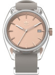 Adidas Men's Process C2 Rose Gold Dial Beige Rubber Watch Z23 2628-00