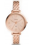 Fossil Women's Monroe Rose Gold Dial Rose Gold Stainless Steel Watch ES4946