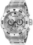 Invicta Men's Pro Diver Quartz Chronograph Silver-Tone Watch 0071