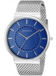 Skagen Men's Ancher Blue Dial Mesh Bracelet Watch SKW6234