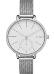 Skagen Women's Hagen White Dial Stainless Steel Mesh SKW2358 