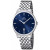 Festina Men's Classic Metal Blue Dial Stainless Steel Watch F16744/3
