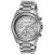 Michael Kors Women's Chronograph Silver Dial Crystal Silver Tone Watch MK5165