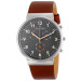 Skagen Men's Ancher Leather Quartz Watch